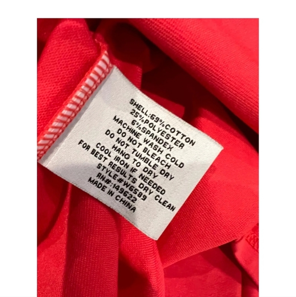 Walter Baker Rivka Dress Womens Extra Large XL Red Cut Out Midi Party Night Out - Picture 8 of 8